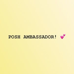 I am now a posh ambassador!